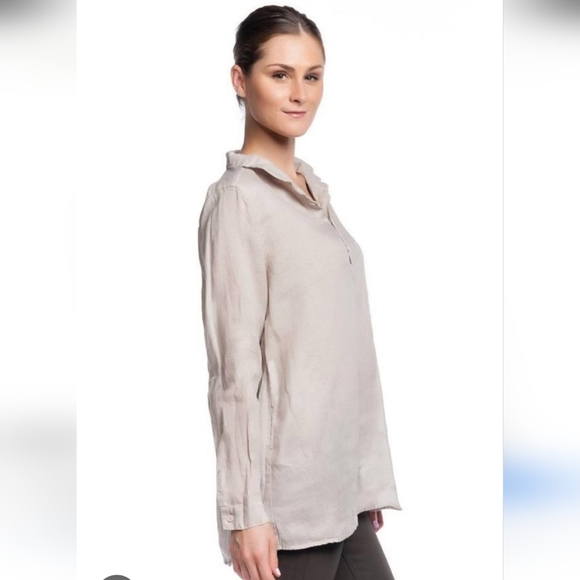 Vince Camuto Womens Linen Tunic Too Size Small - Picture 1 of 5